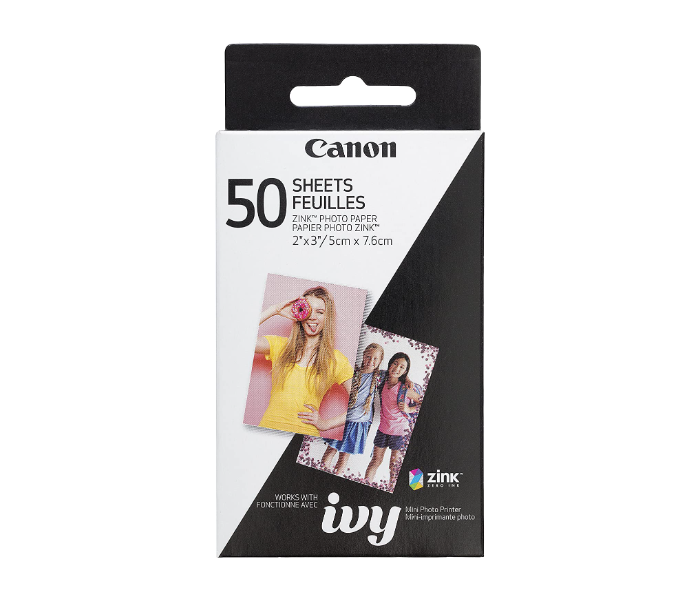 Canon ZP-2030 50 Sheets Zink Photo Paper Pack - Zoom Image 1