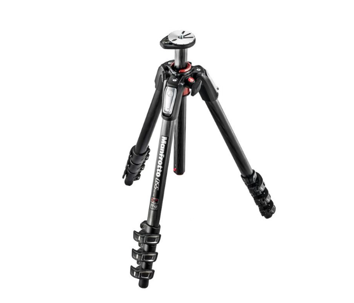 Manfrotto MT055CXPRO4 055 Carbon Fibre 4 Section Photo Tripod - Black - Zoom Image 1