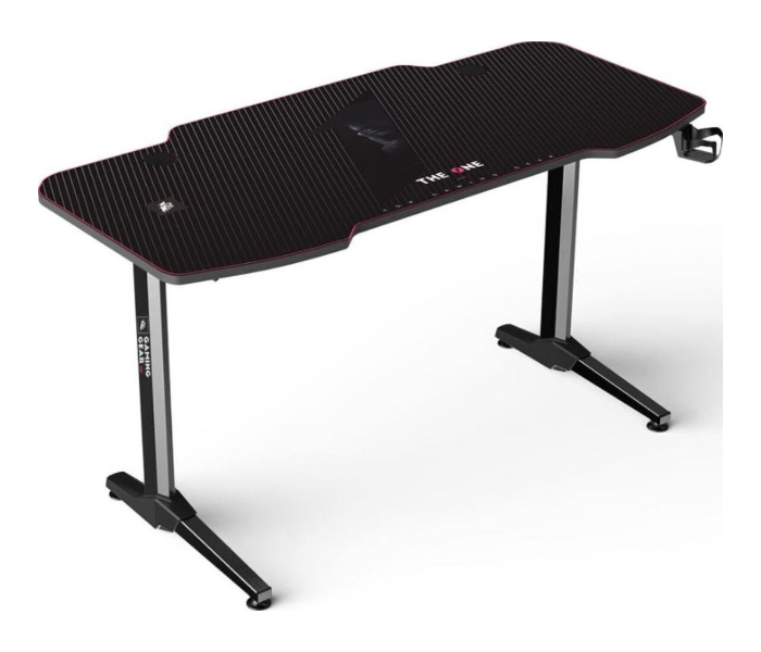 First Player GT3 Gaming Desk - Black - Zoom Image 3