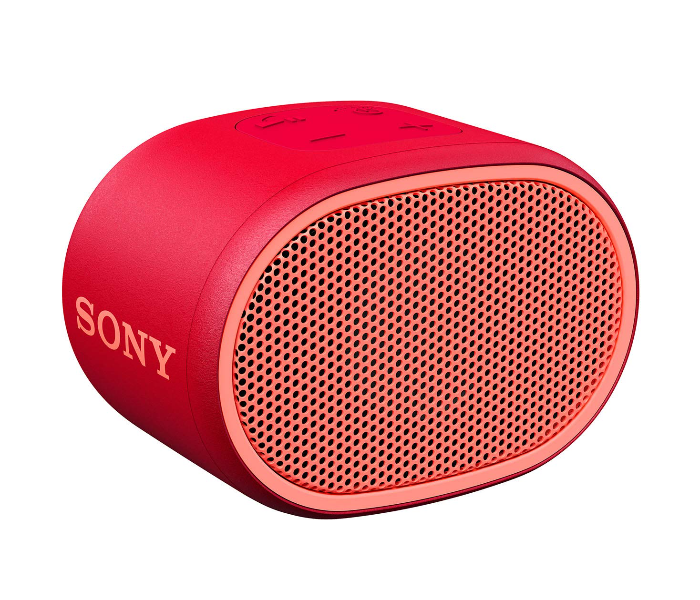 Sony SRS-XB01 Wireless Extra Bass Bluetooth Speaker with Mic Loud Audio for Phone Calls - Red - Zoom Image 1