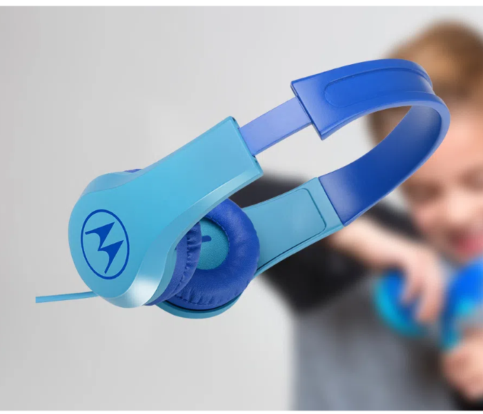 Motorola Squads 200 Kids Wired Headphone - Blue - Zoom Image 2