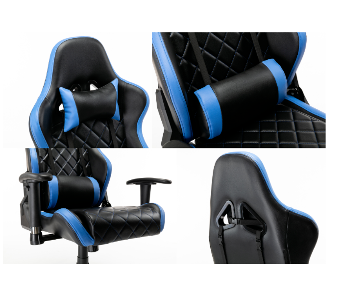 Tokio Durable Metal Frame Gaming Chair - Blue - Zoom Image 2