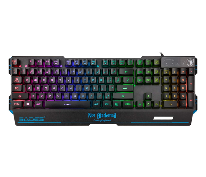 Sades Neo Blademail RGB 104 Key Gaming Keyboard - Zoom Image 1