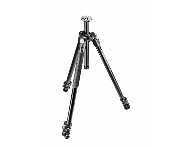 Manfrotto MT290XTA3 290 XTRA Aluminium 3 Section Tripod - Black - Zoom Image 1