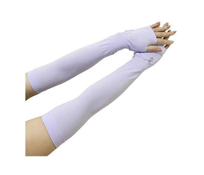 Lets Slim Protective Arm Sleeves - Purple  - Zoom Image 2