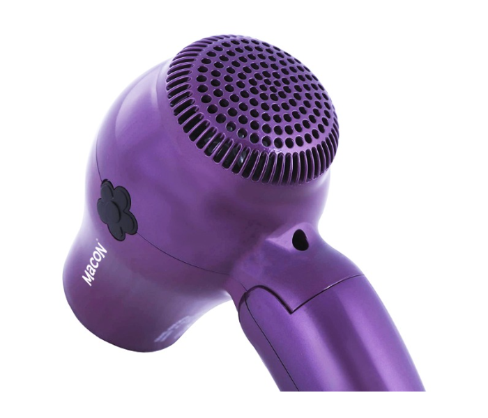 Macon Foldable Travel Hair Dryer - Violet - Zoom Image 2