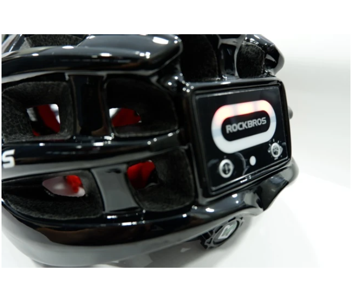 For All Helmet with Lights - Black - Zoom Image 4