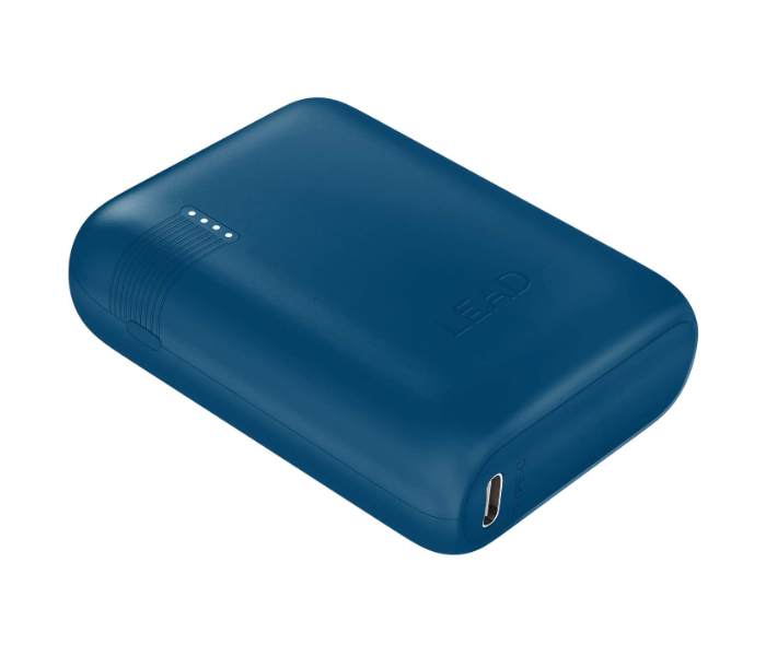 Lead LP01 10000 mAh Mini Power Bank - Blue  - Zoom Image 1