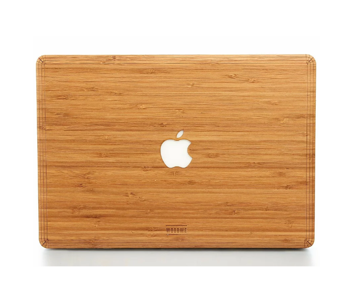 WoodWe Macbook Skin Cover Wood Veneer for MacBook Pro 13 with Thunderbolt - Bamboo - Zoom Image 1