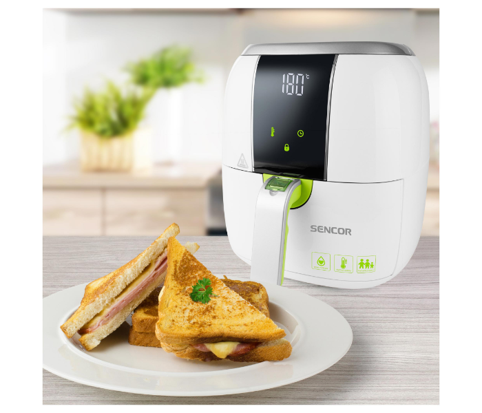 Sencor SFR 5320WH 3 Litre Vita Fryer - White - Zoom Image 5