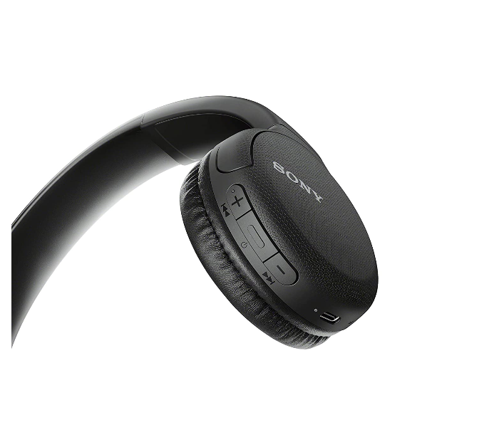 Sony WH-CH510 Wireless Headphone - Black - Zoom Image 3