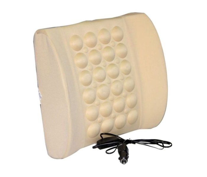 Back Massager Cushion Seat - Beige - Zoom Image