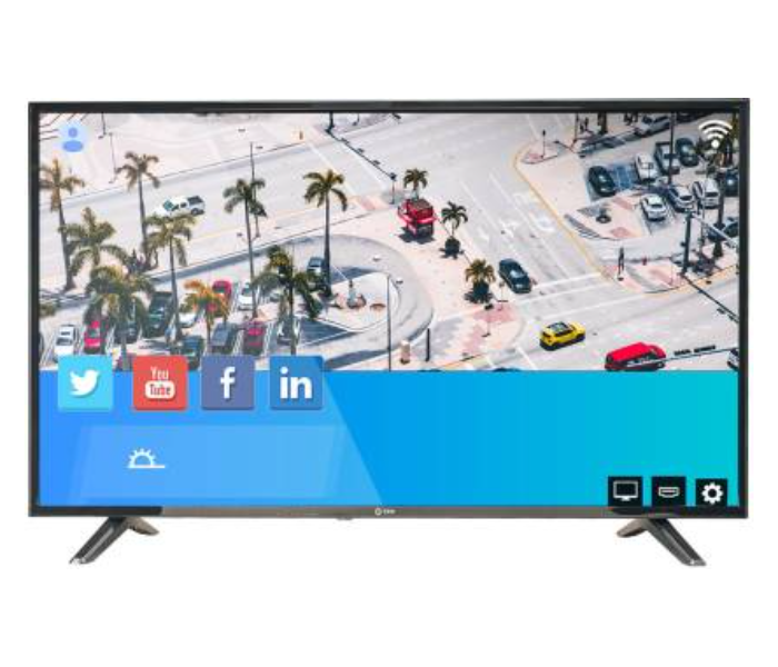 G Ten 43 Inch FHD Smart LED TV - Black - Zoom Image 1