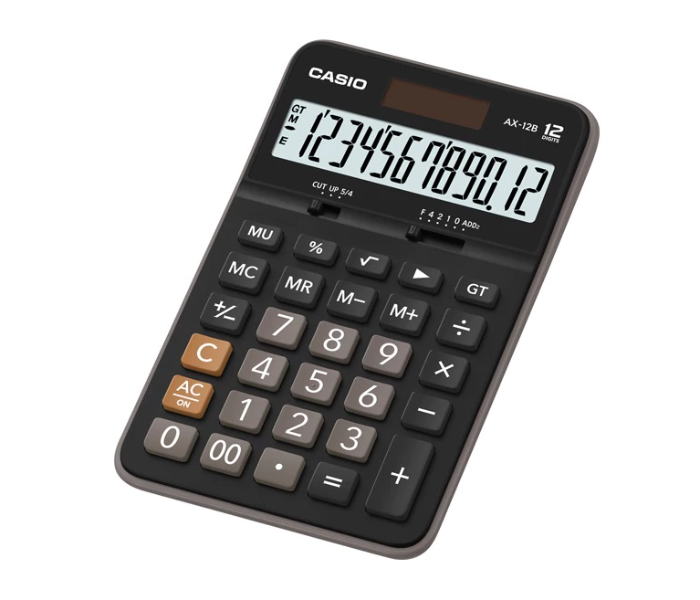 Casio AX-12B 12 Digit Desktop Calculator - Zoom Image