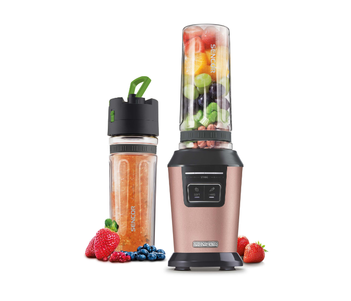 Sencor SBL 7170GG 0.6l 800 Watts Automatic Smoothie Maker - Light Pink - Zoom Image 1