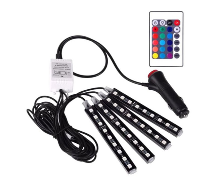 Car Music LED Light Strip - Multicolour - Zoom Image 1