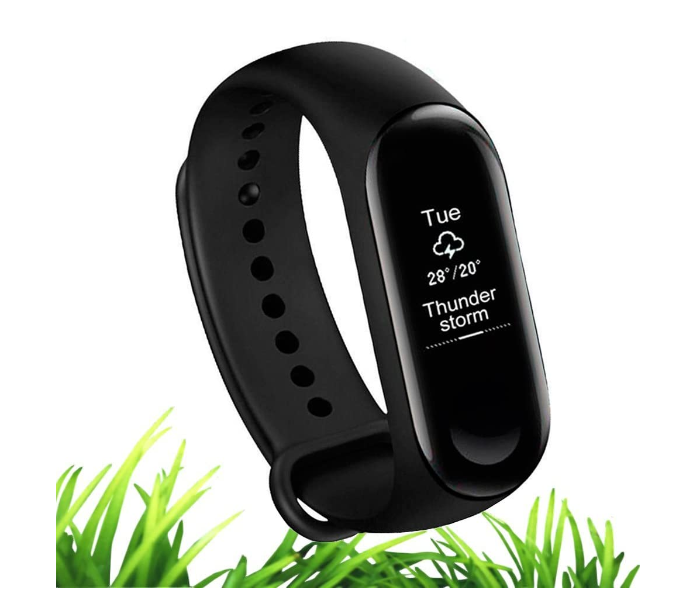 Xiaomi Mi Band 3 Heart-Rate Monitoring Fitness Tracker Global Version - Black  - Zoom Image 1