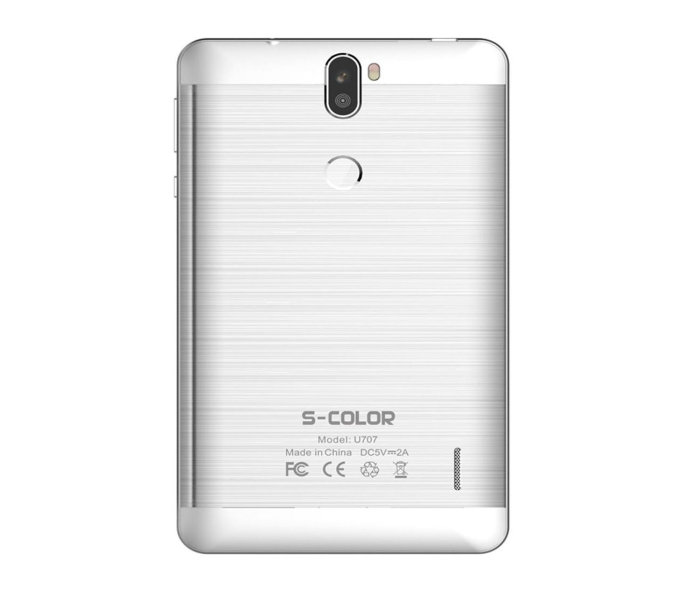 S-Color U707 7-Inch 2GB RAM 16GB 4G LTE - Silver - Zoom Image 2