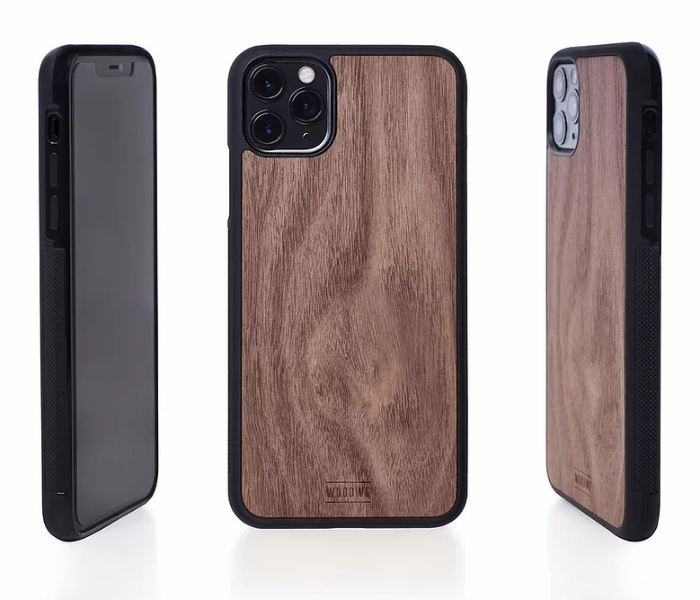 WoodWe Wood Case With Plastic Base for iPhone XR - Walnut - Zoom Image 2