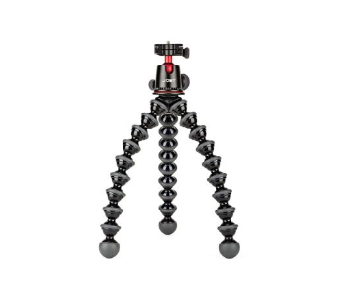 Joby JB01508-BWW GorillaPod 5K Kit Premium Machined Aluminum Flexible Tripod for DSLR and Mirrorless Cameras - Black and Red - Zoom Image 4