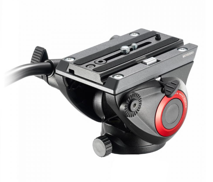 Manfrotto MVH500AH Fluid Video Head with Flat Base - Black - Zoom Image 4