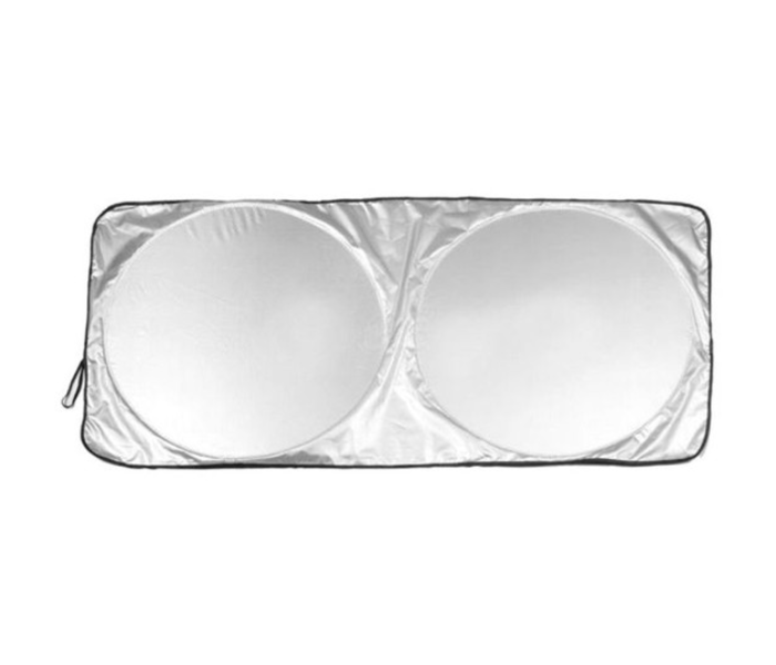 Automatic Car Sun Visor - Silver - Zoom Image