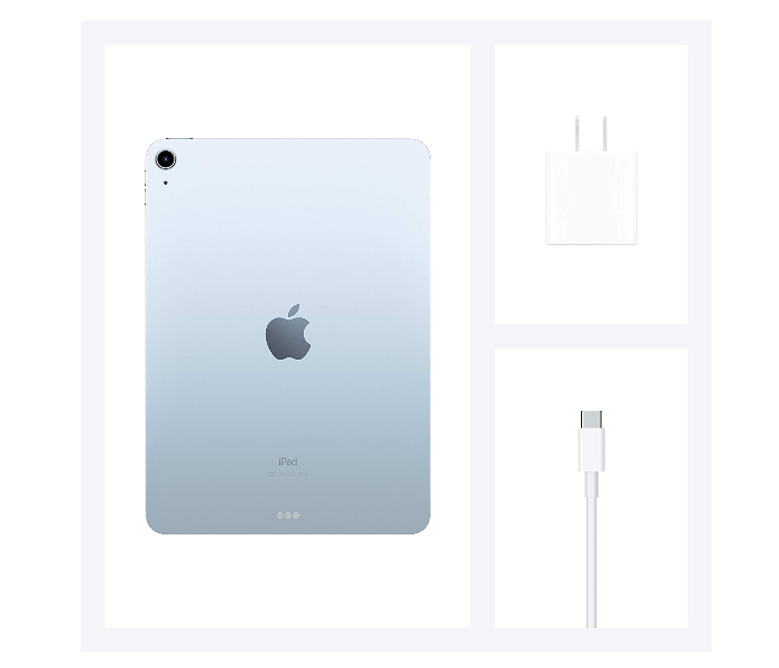 Apple iPad Air 10.9 inch 4th Generation 2020 WiFi 256GB - Sky Blue - Zoom Image 7