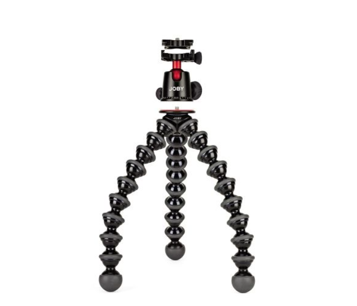 Joby JB01508-BWW GorillaPod 5K Kit Premium Machined Aluminum Flexible Tripod for DSLR and Mirrorless Cameras - Black and Red - Zoom Image 5