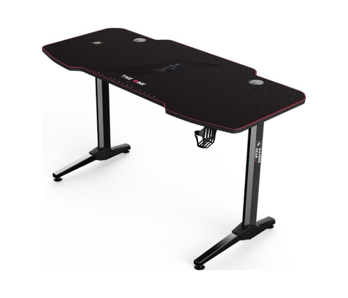 First Player GT3 Gaming Desk - Black - Zoom Image 1