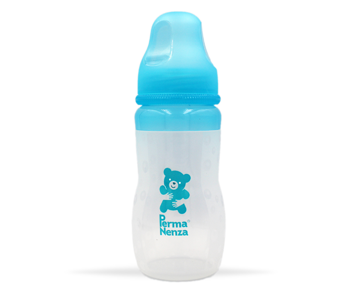 Permanenza PR-SWB240 240ml Silicone Feeding Bottle - Blue - Zoom Image