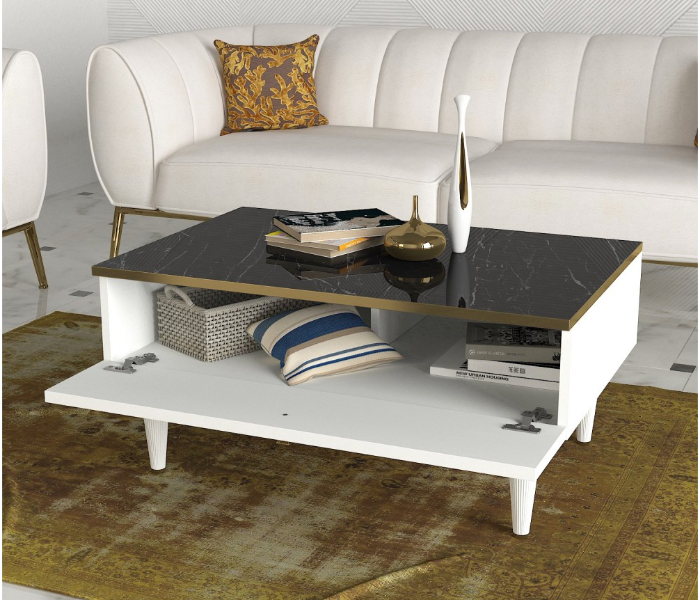 Ravenna Coffee Table - Black and White - Zoom Image 3