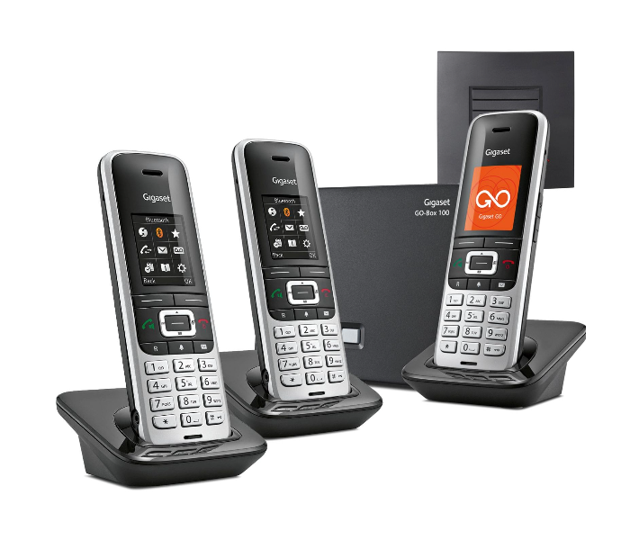 Gigaset C300 Landline Cordless Phone - Black and Silver - Zoom Image 3