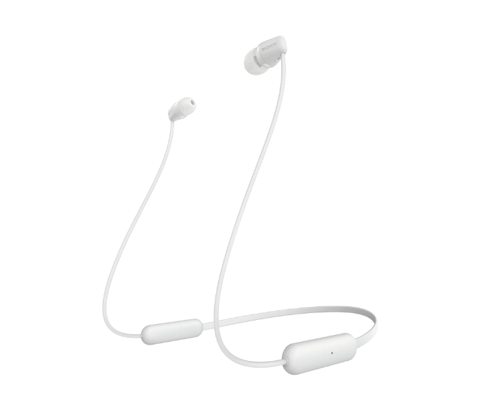 Sony WI-C200 Wireless In-Ear Headphones - White - Zoom Image 1