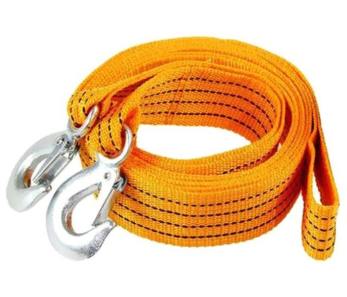 3 Ton Car Towing Rope with Hook - Yellow - Zoom Image