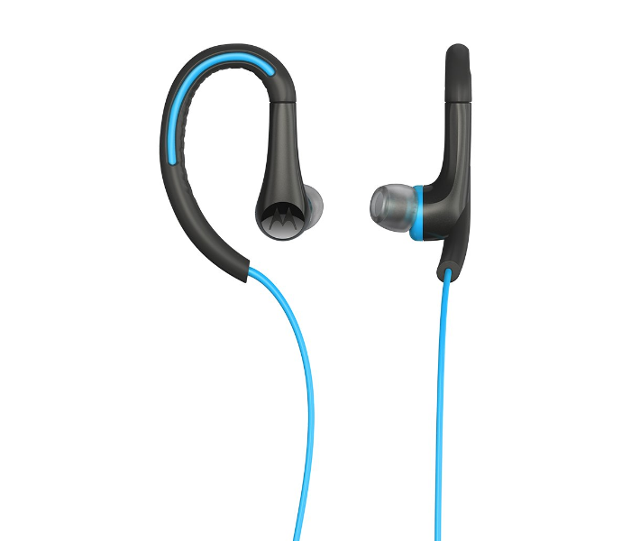 Motorola Earbuds Sport In-Ear Headset - Blue - Zoom Image 1