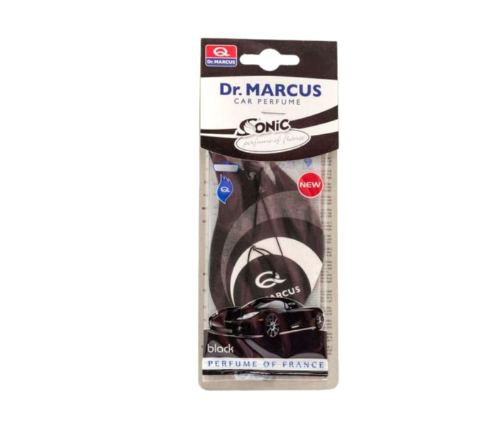 Dr. Marcus Black Ice Snow Car Air Freshener - Zoom Image