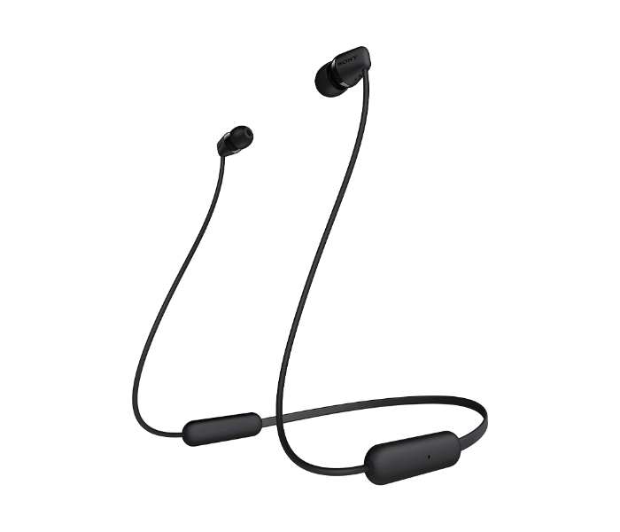 Sony WI-C200 Wireless In-Ear Headphones - Black - Zoom Image 1