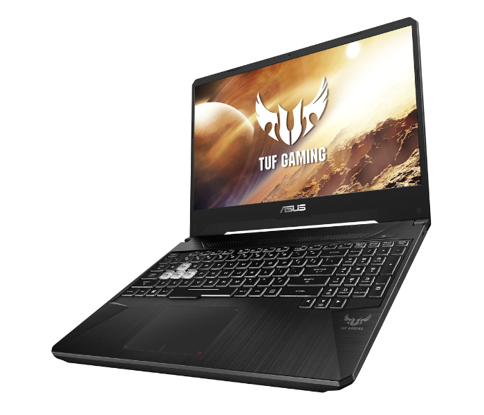 Asus TUF Gaming FA706II-H7024T 17.3 inch FHD AMD R7 4800H 2.90 GHz 16GB RAM 512GB SSD 120Hz 4GB NVIDIA Geforce GTX 1650TI Windows 10 Home Gaming Laptop - Grey - Zoom Image 3