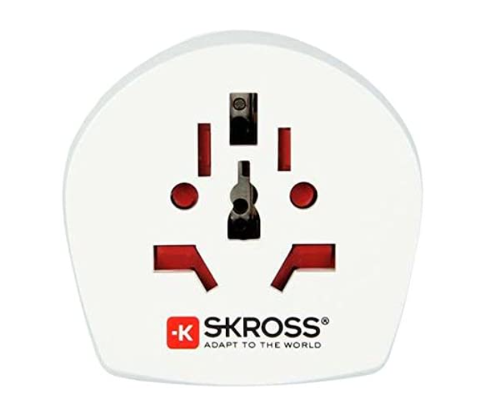 Skross 1-500220 World To UK Blister Pack - White - Zoom Image 1