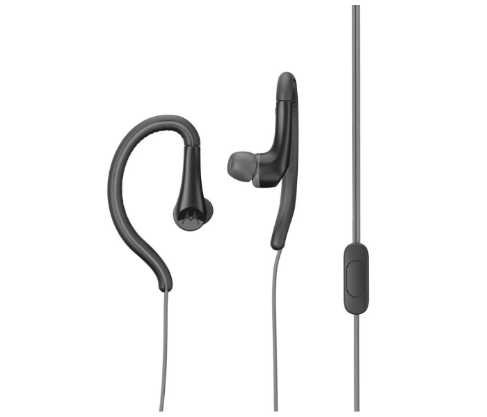 Motorola Earbuds Sport In-Ear Headset - Black - Zoom Image 1