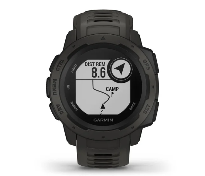 Garmin 010-02064-00 Instinct Smartwatch - Graphite Black - Zoom Image 4