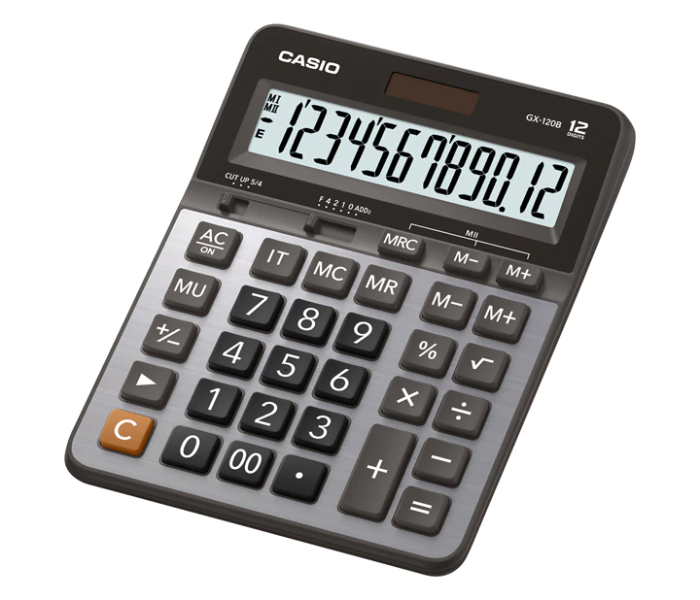 Casio Gx-120B 12 Digit Desktop Type Calculators - Zoom Image