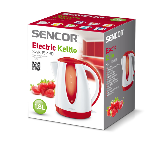 Sencor SWK 1814RD 1.8 Litres Kettle - Red - Zoom Image 2