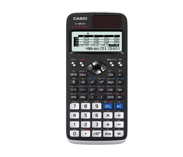 Casio FX-991EX Classwiz Scientific Calculator - Black - Zoom Image