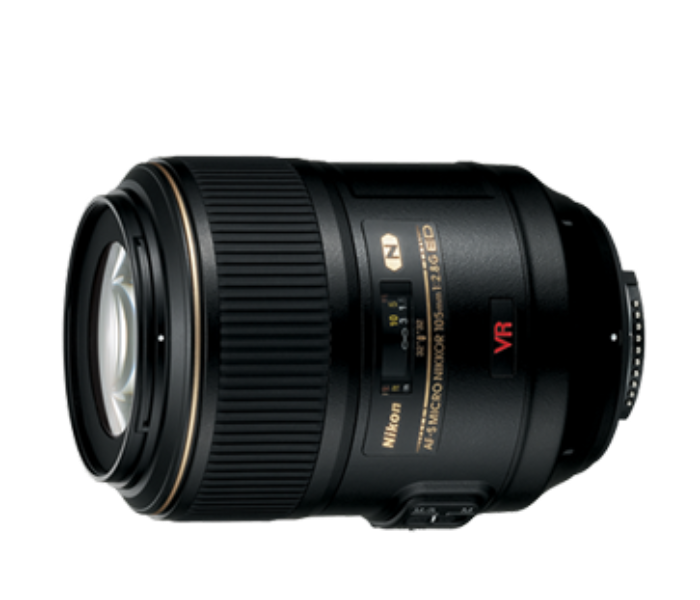 Nikon AFS VR Nikkor 105MM F2.8 IF ED MICRO Camera Lens - Zoom Image 1