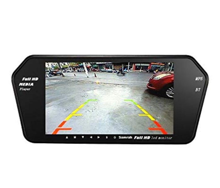 Tobys 7inch Car Auto Rear View Mirror Reversing Parking Backup Monitor Media Player - Zoom Image