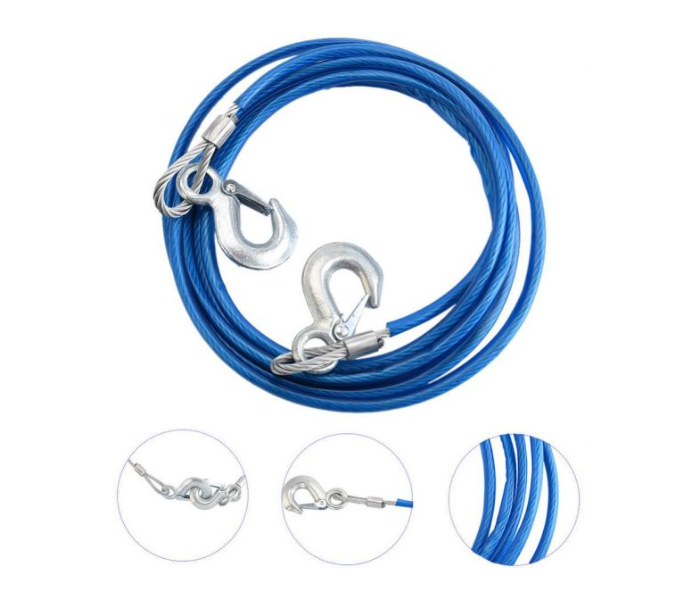 3xr 16mm Tow Cable Steel - Blue - Zoom Image 3