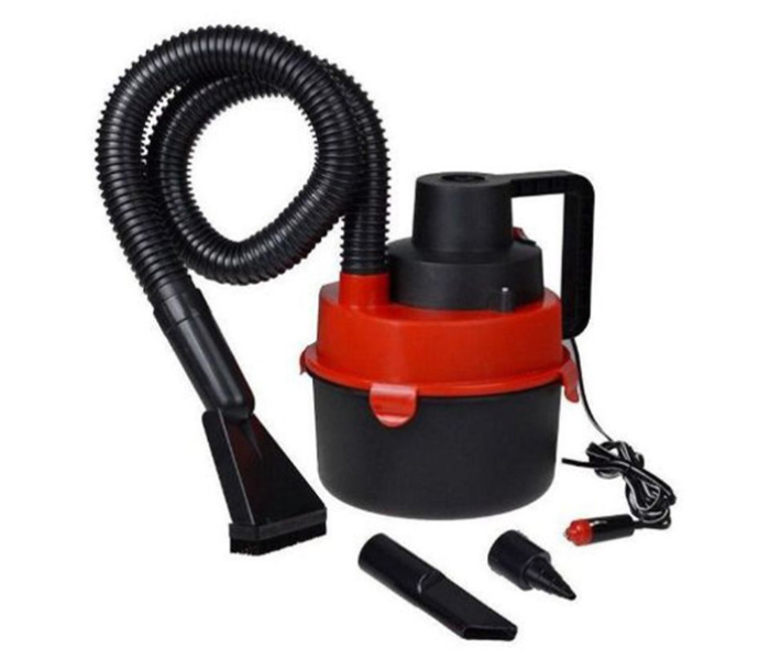 AGC 12V Car Vacuum Cleaner - Red and Black - Zoom Image