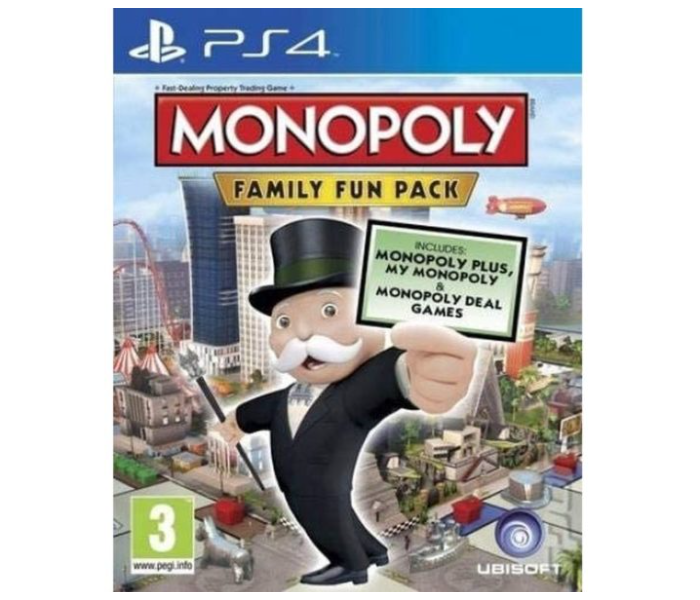 Monopoly Family Fun Pack Game for PS4 - Zoom Image