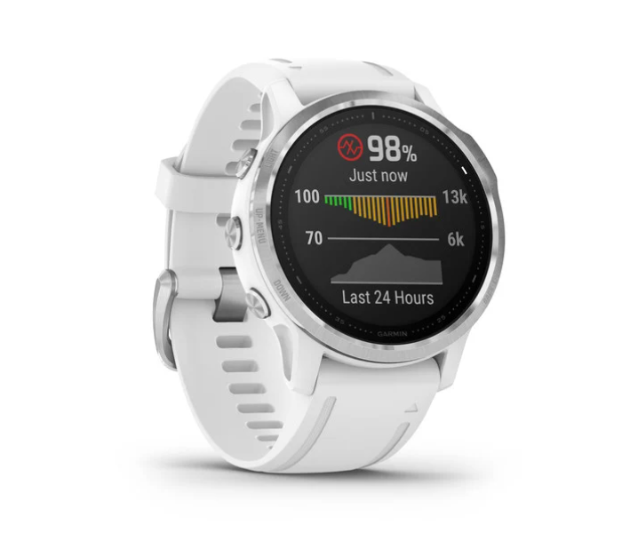 Garmin 010-02159-00 Fenix 6S White with White Band GPS Smart Watch - Zoom Image 3